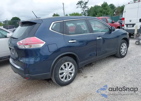 2015 Nissan Rogue S из США, поврежденный, VIN KNMAT2MV8FP529970